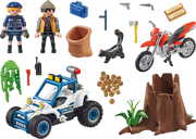 Playmobil® City Action Police Off-Road Car with Jewel Thief components