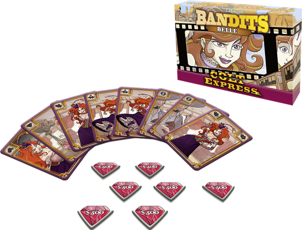 Colt Express: Bandits – Belle components