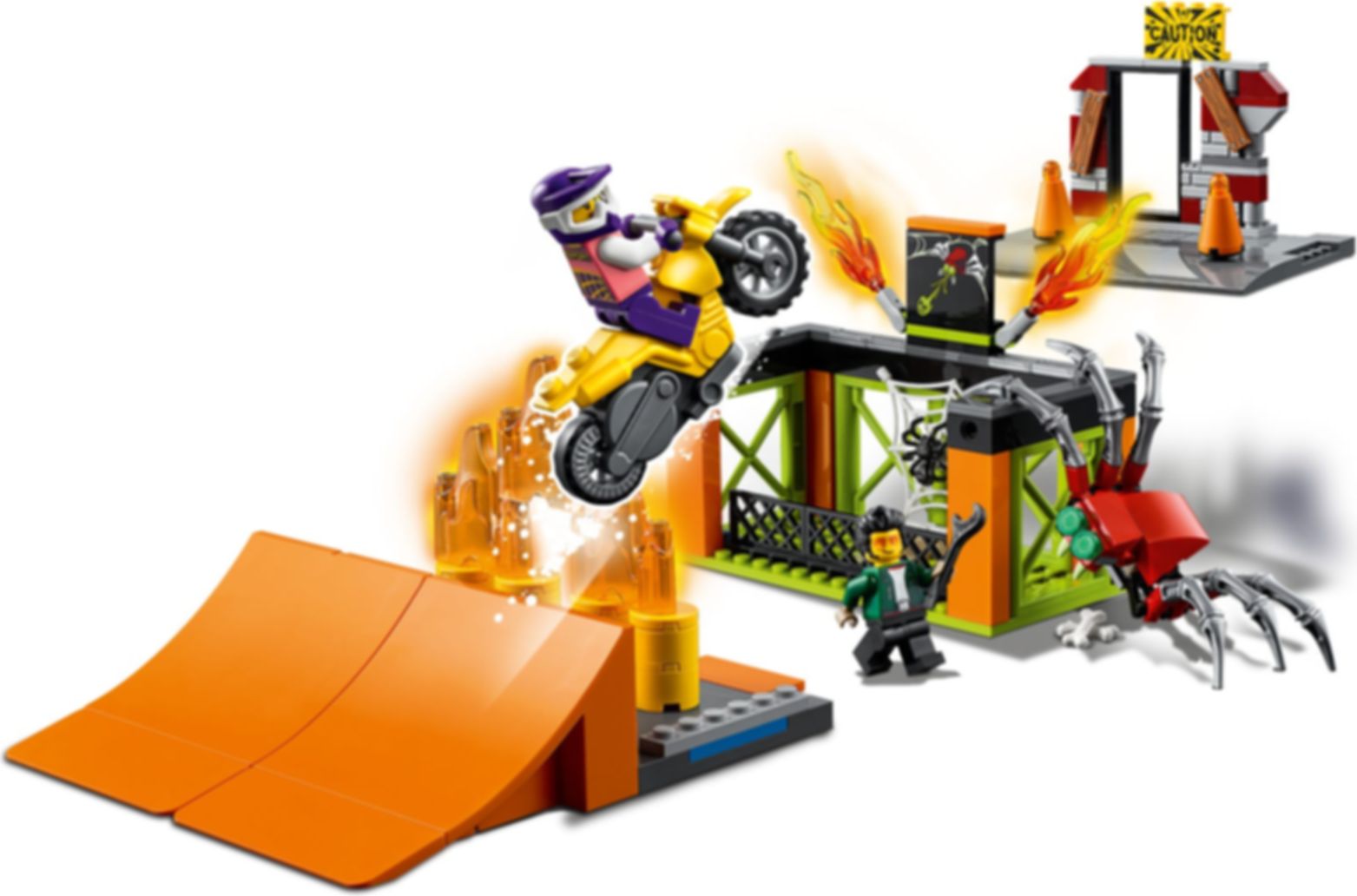 LEGO® City Stuntpark speelwijze