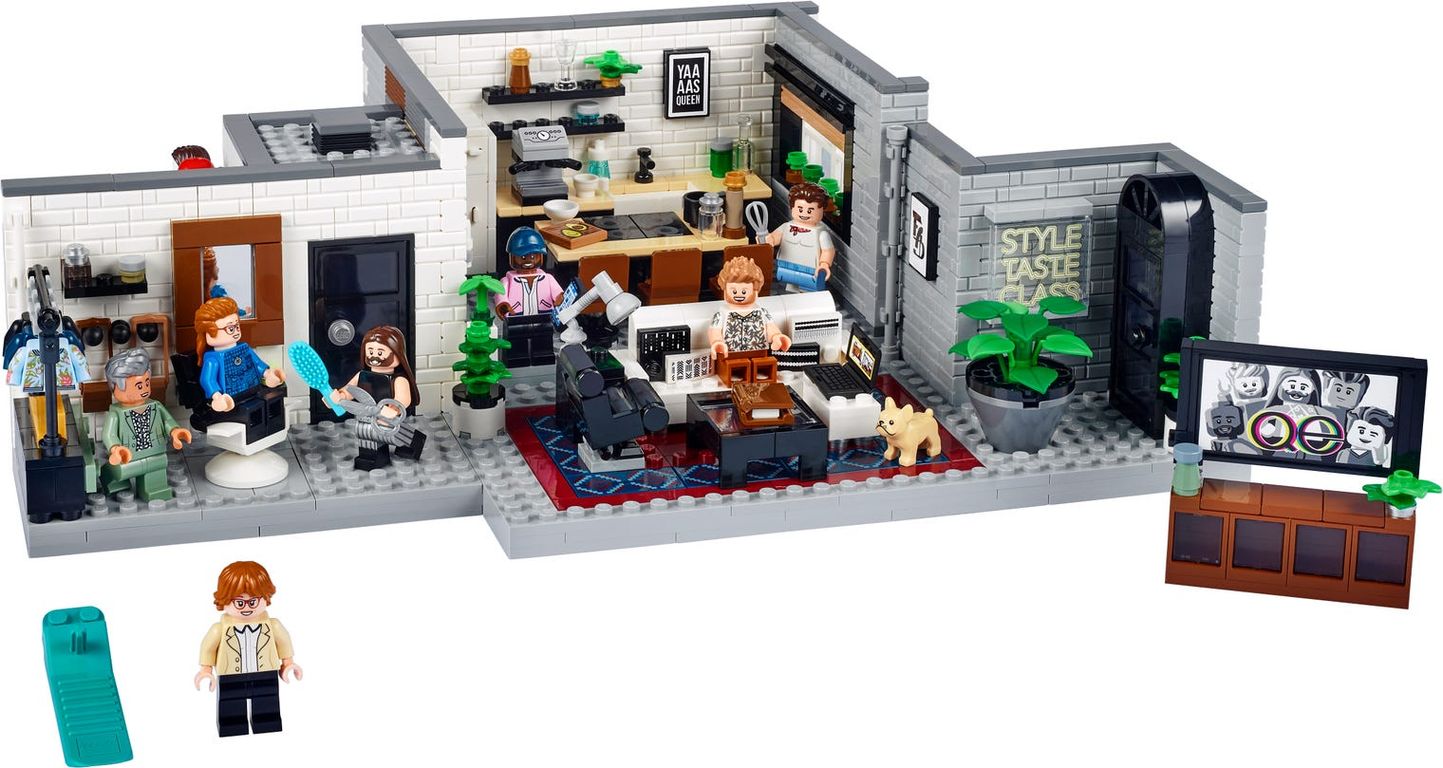 LEGO® Icons Queer Eye: Loft de los Fab 5 partes