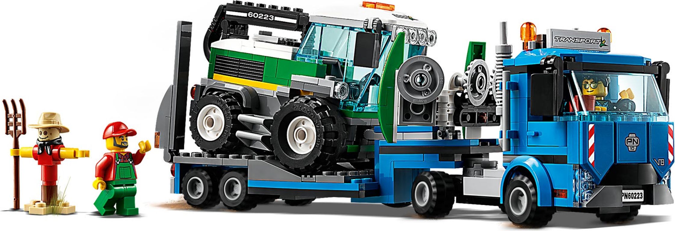 LEGO® City Harvester Transport components