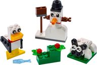 LEGO® Classic Briques blanches créatives composants
