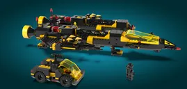 LEGO® Icons Le Blacktron Renegade