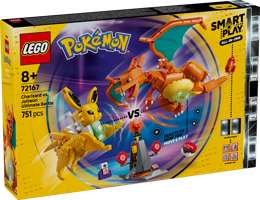 LEGO® Pokémon™ SMART Play™: Charizard vs. Jolteon Ultimate Battle
