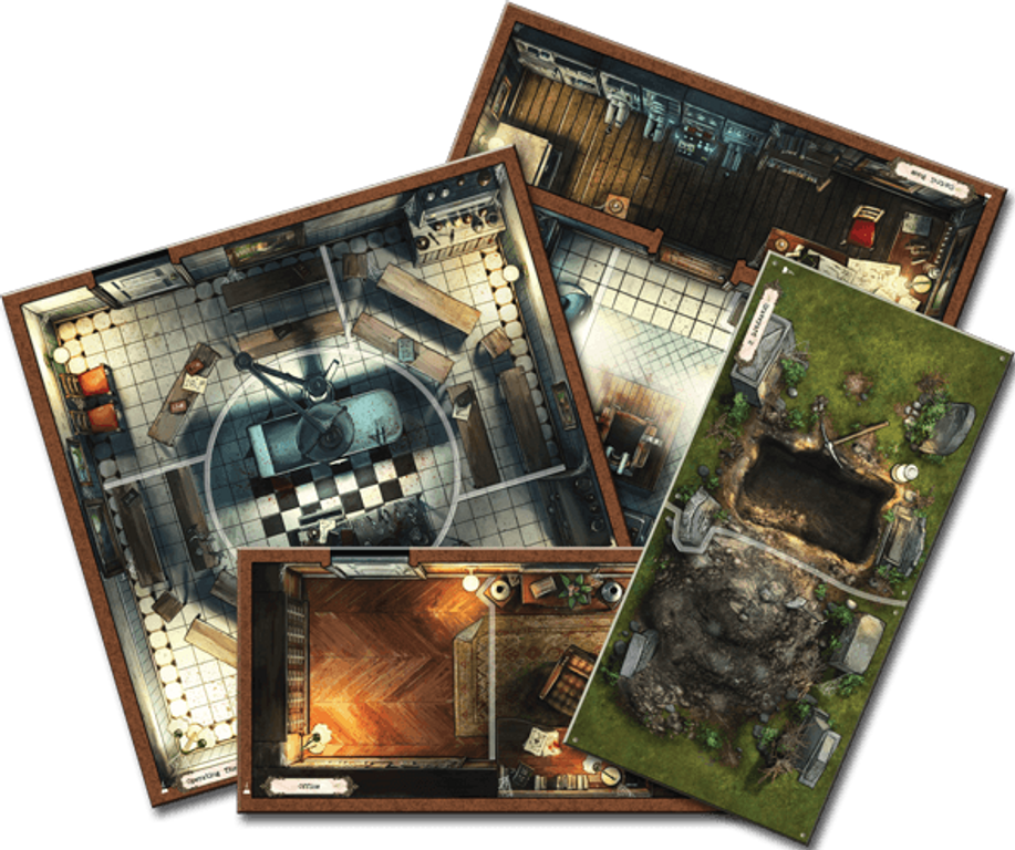 Mansions of Madness: Forbidden Alchemy tiles