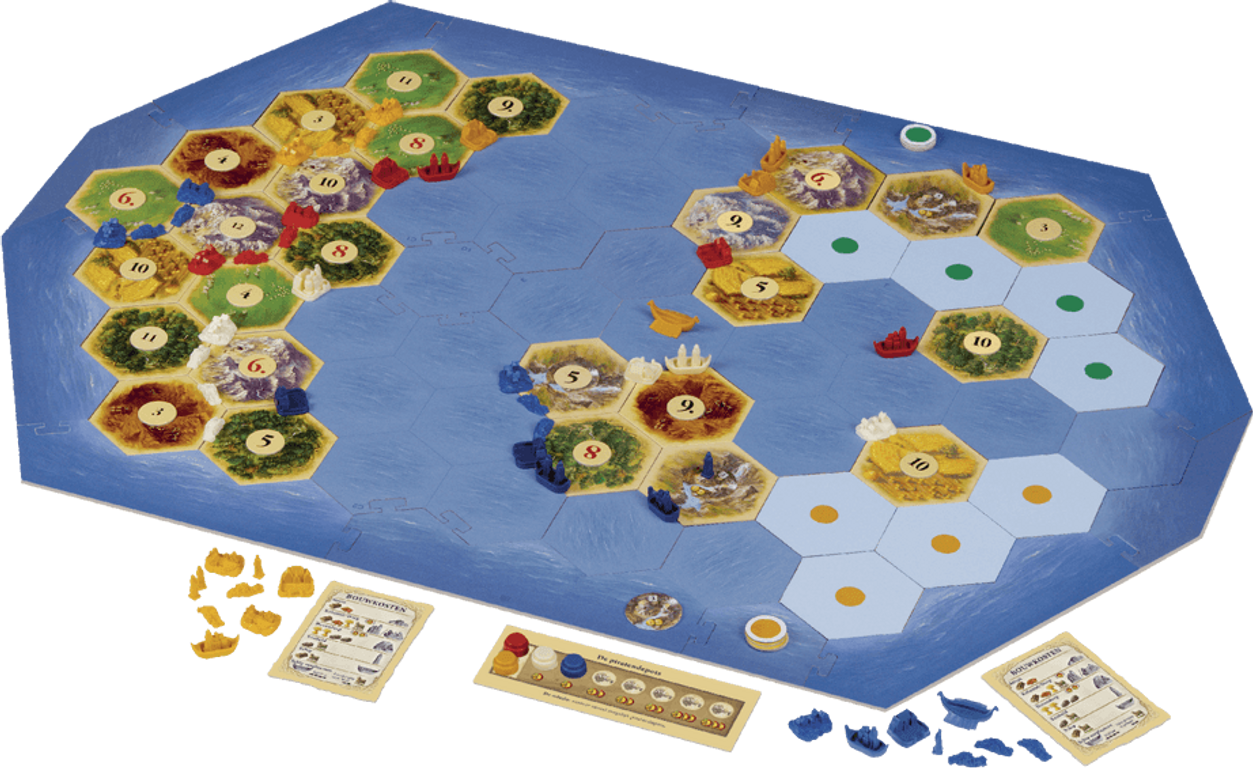 De kolonisten van Catan: Piraten & Ontdekkers de beste - TableTopFinder