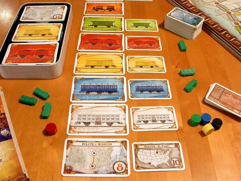 Ticket to Ride: USA 1910 componenti