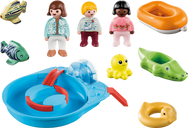Playmobil® 1.2.3 Splish Splash Water Park components