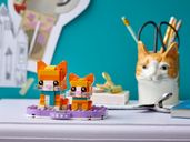 LEGO® BrickHeadz™ Ginger Tabby components