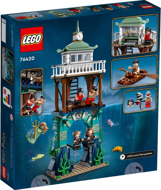 LEGO® Harry Potter™ Triwizard Tournament: The Black Lake back of the box