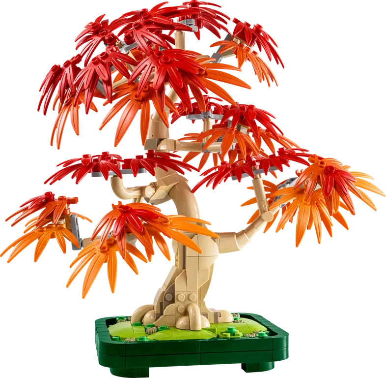 LEGO® Botanicals Bonsai di acero rosso giapponese componenti