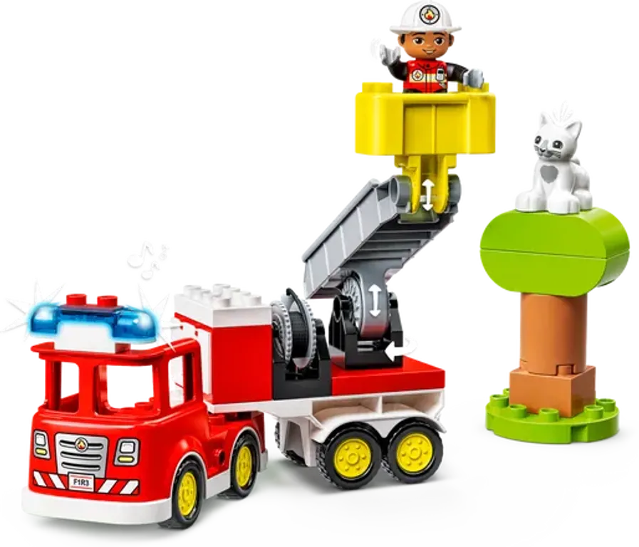 LEGO® DUPLO® Camión de Bomberos jugabilidad