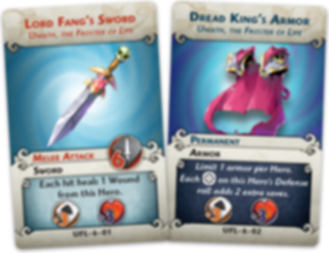Arcadia Quest: Frost Dragon kaarten