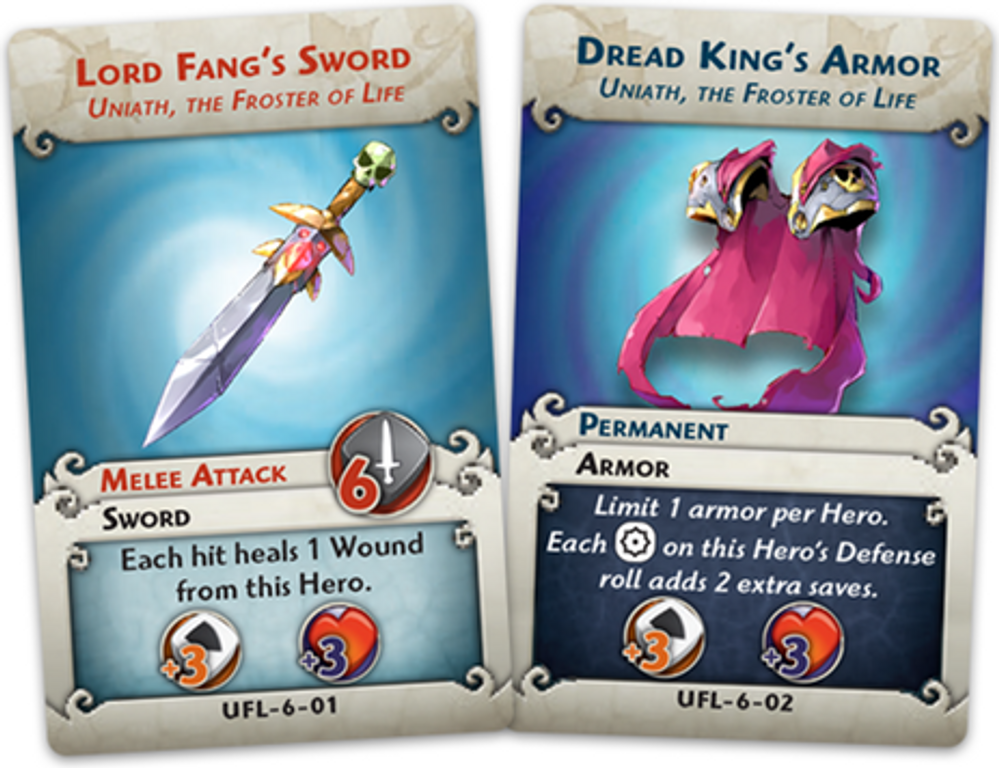 Arcadia Quest: Frost Dragon karten