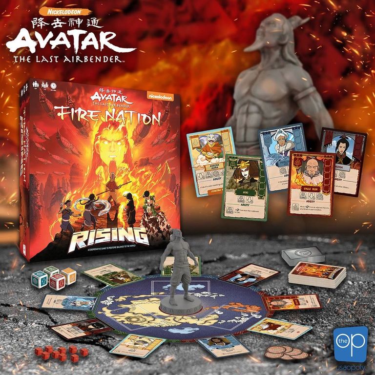 Avatar: The Last Airbender Fire Nation Rising components