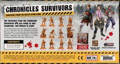 Zombicide (2nd Edition): Chronicles Survivor Set parte posterior de la caja