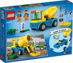 LEGO® City Betonmischer rückseite der box