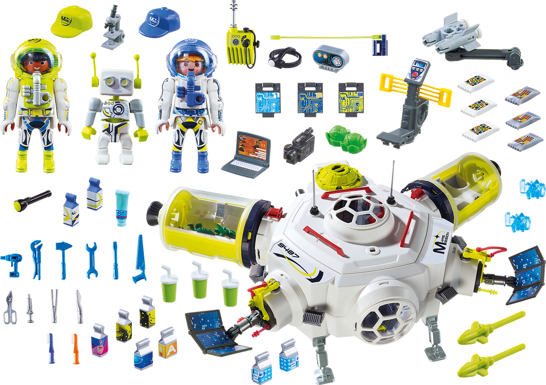 Playmobil® Space Ruimtestation op Mars componenten