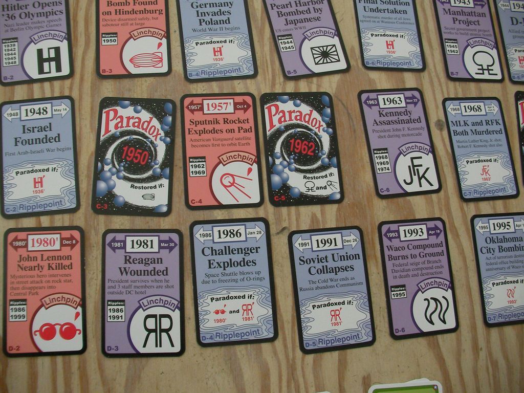 Chrononauts cartes