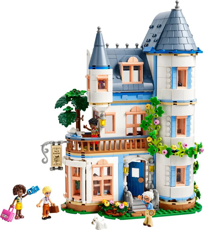 LEGO® Friends Castle Bed and Breakfast components