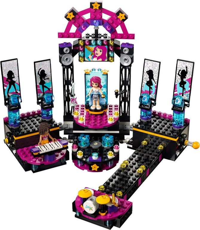 LEGO® Friends Pop Star Show Stage gameplay