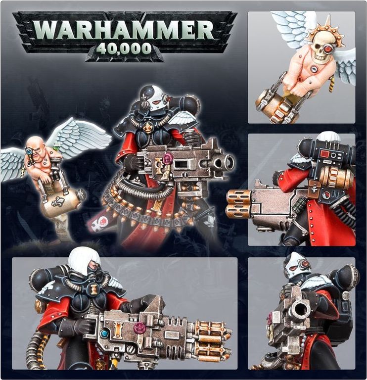 Warhammer 40,000: Adepta Sororitas - Retributor Squad miniatures