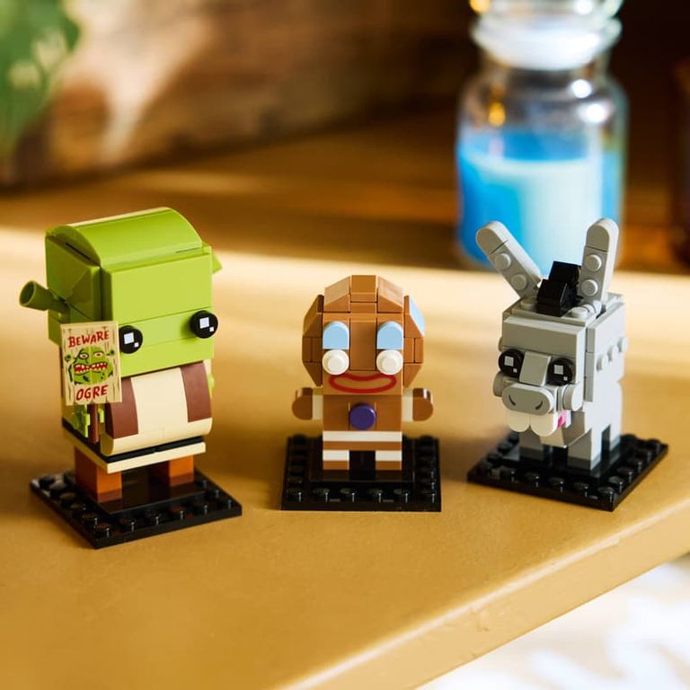 LEGO® BrickHeadz™ Personaggi di Shrek, Asino e Zenzy
