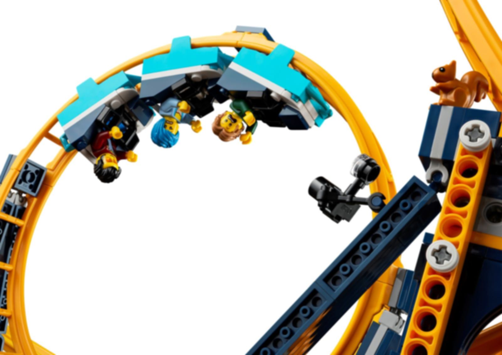 LEGO® Icons Looping-Achterbahn spielablauf