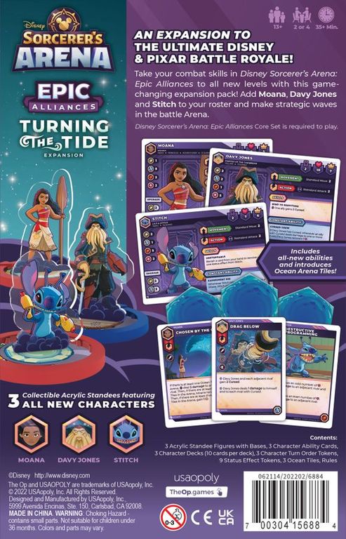 Disney Sorcerer's Arena: Epic Alliances – Turning the Tide Expansion torna a scatola