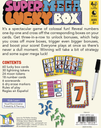Super Mega Lucky Box achterkant van de doos