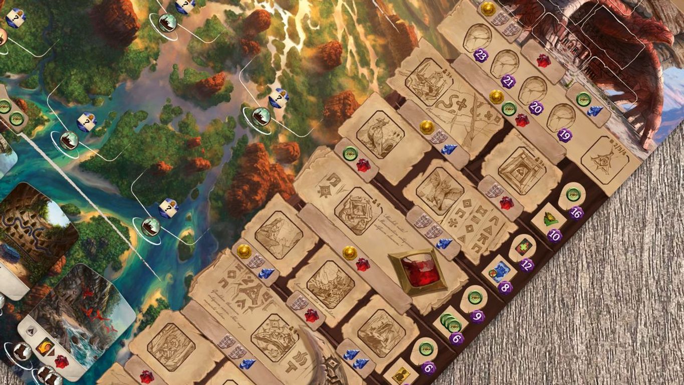 Lost Ruins of Arnak game board