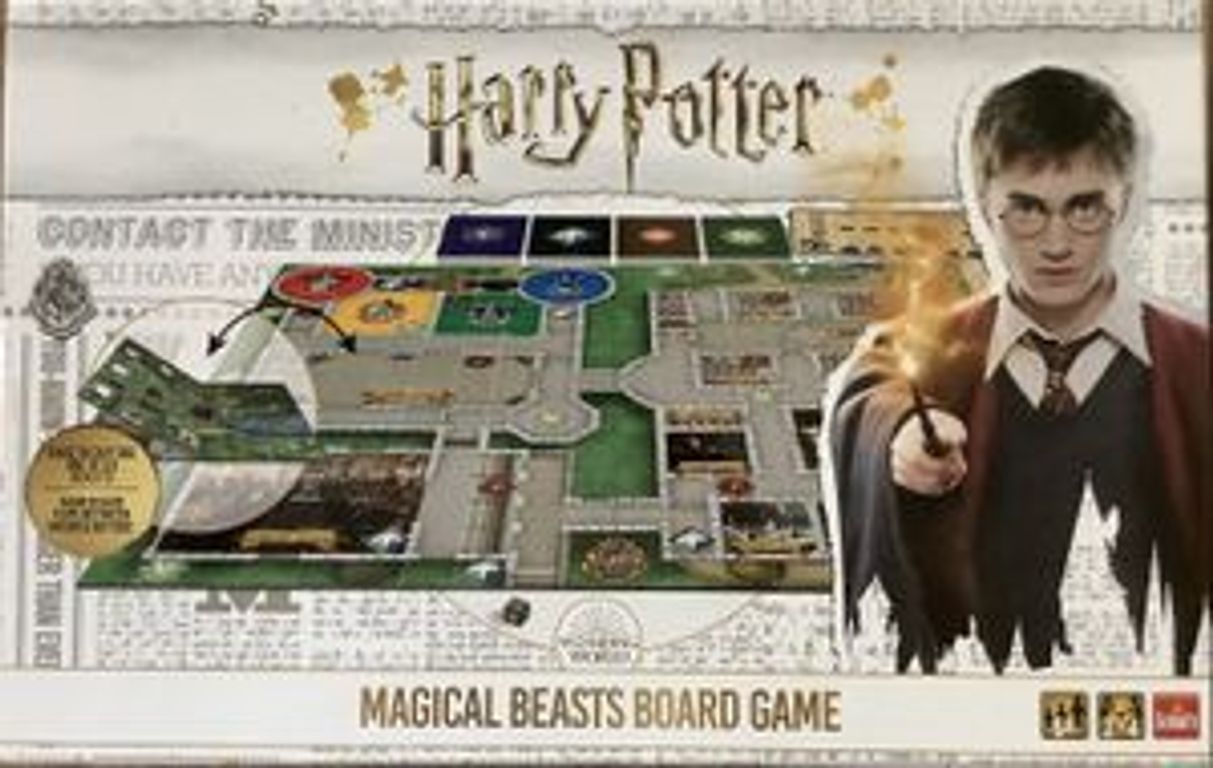 Harry Potter Magical Beasts Board Game by Pressman EUC