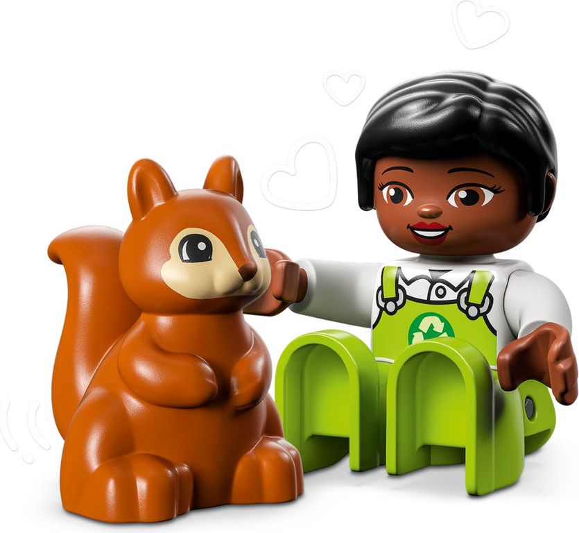 LEGO® DUPLO® Windrad und Elektroauto minifiguren