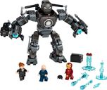 LEGO® Marvel Iron Man: Iron Monger Mayhem components