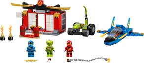 LEGO® Ninjago Battaglia sullo Storm Fighter componenti