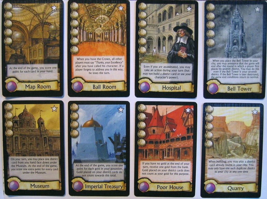 Citadels: The Dark City carte