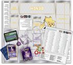 Pokemon XY Evolutions: Mewtwo Mayhem Theme Deck components