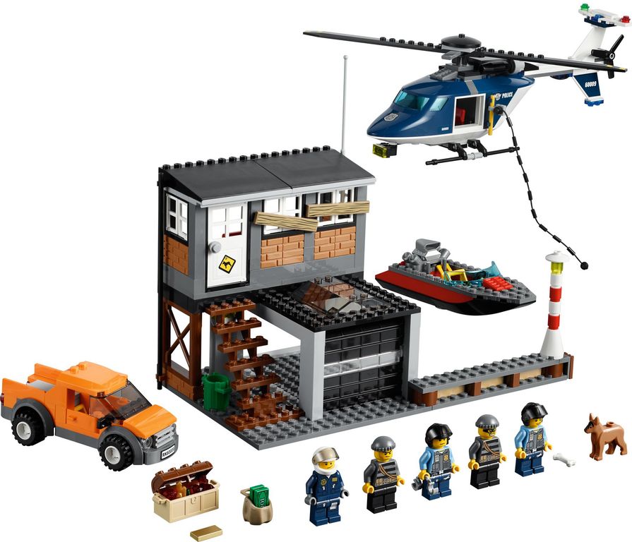 LEGO® City Helicopter Arrest components