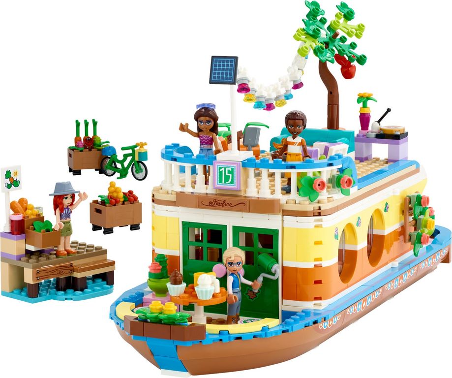 LEGO® Friends Casa Flotante Fluvial partes