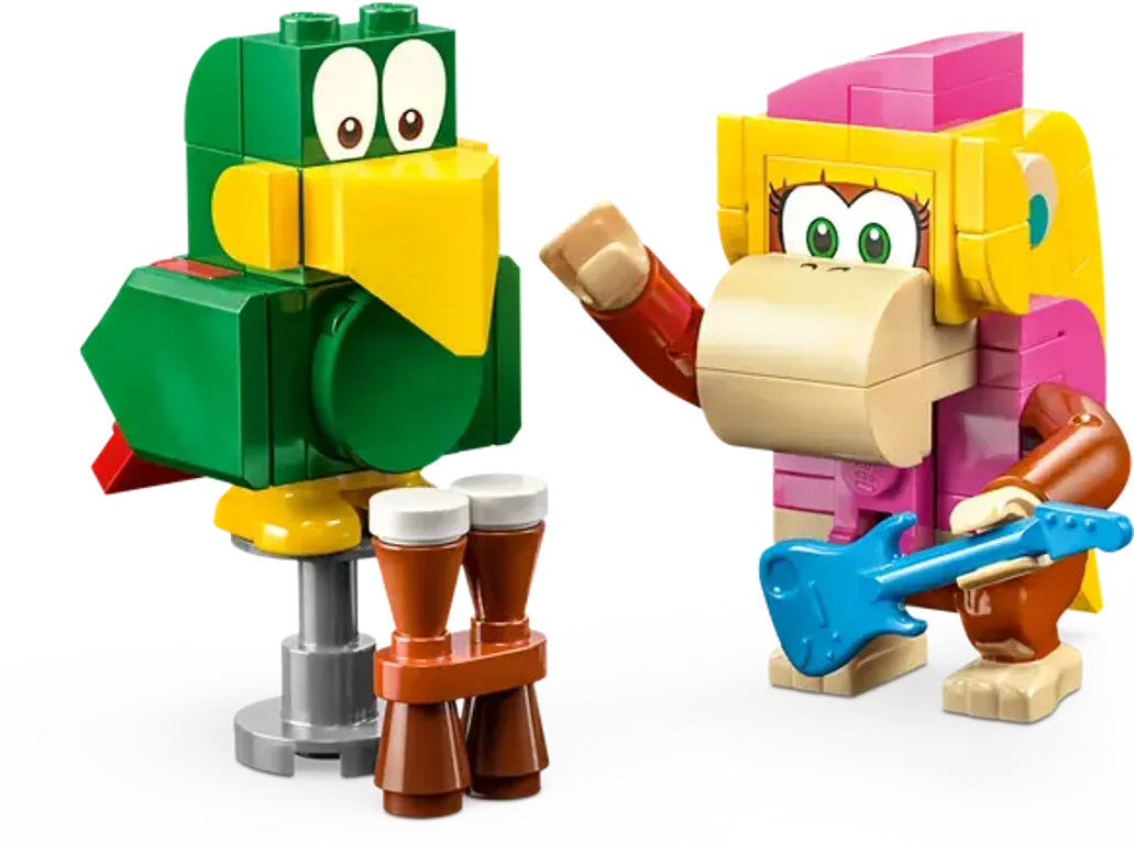 LEGO® Super Mario™ Pack di espansione Concerto nella giungla di Dixie Kong personaggi