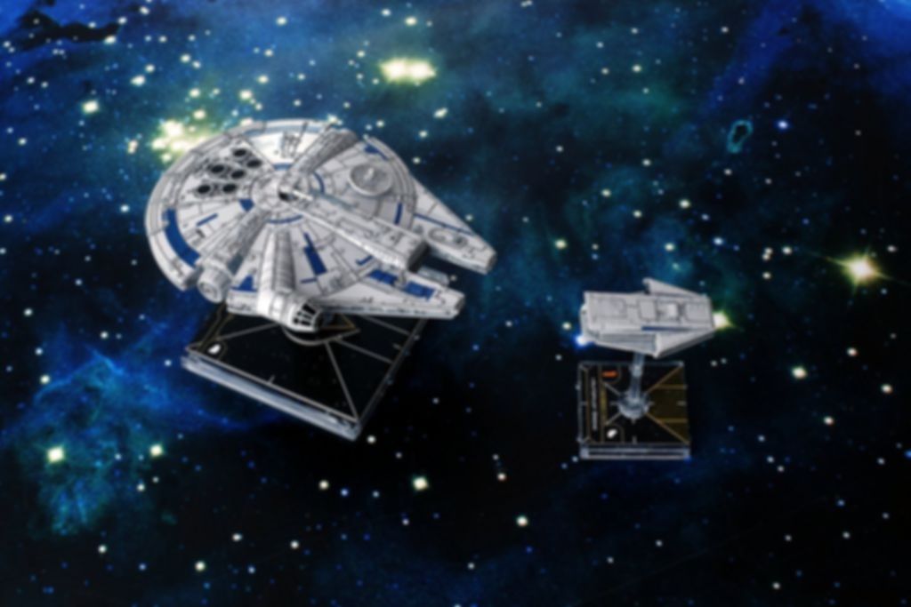 Star Wars: X-Wing (Second Edition) - Lando's Millennium Falcon Expansion Pack jugabilidad
