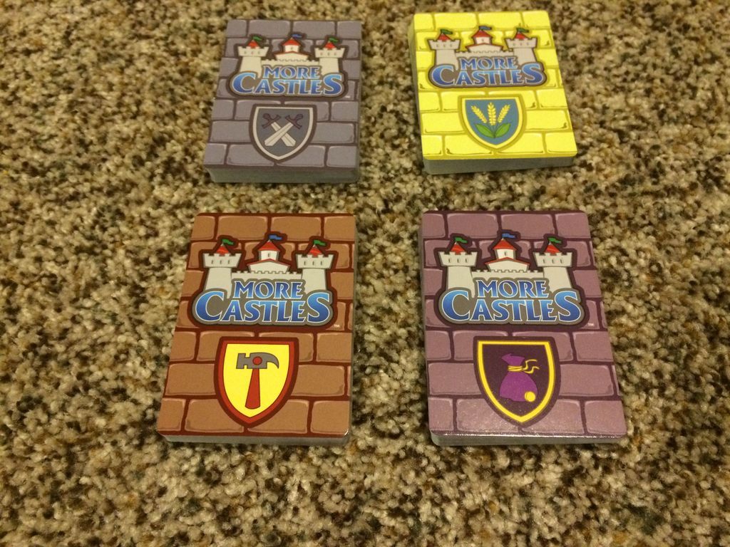 Castle Dice: More Castles! componenti