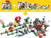 LEGO® Super Mario™ Set de expansión: Lava Letal de Roco partes