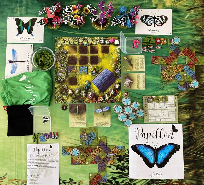 Papillon: Beyond the Meadow componenten