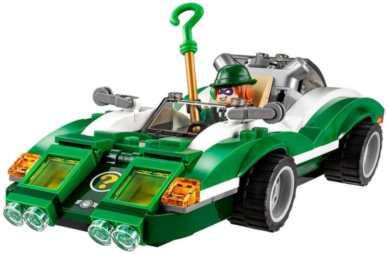 LEGO® Batman Movie The Riddler™ raadsel-racer componenten