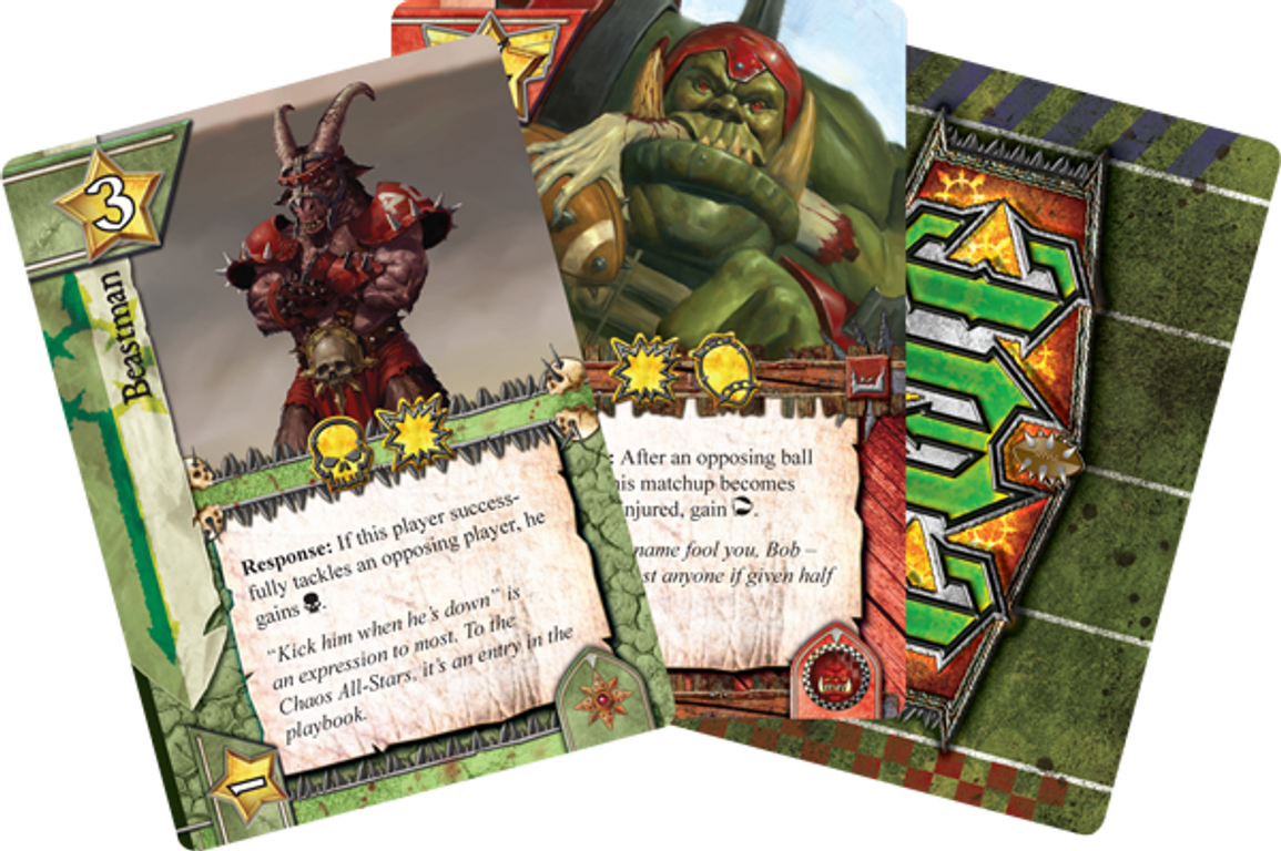 Blood Bowl: Team Manager - The Card Game cards