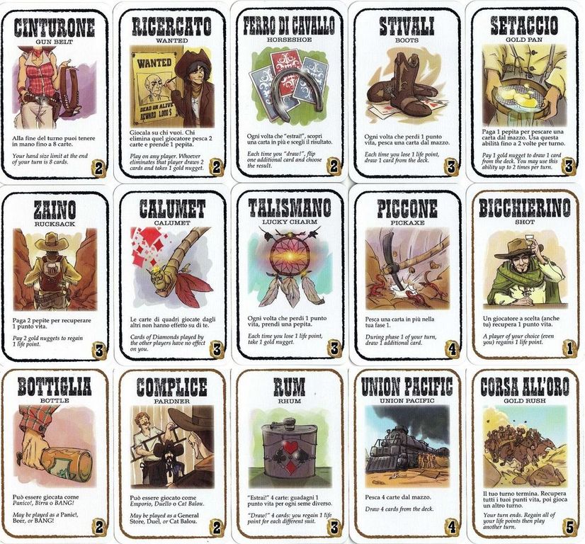 Asmodee Bang! Extension du jeu de société Gold Rush