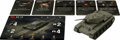 World of Tanks Miniatures Game: Soviet – KV-1S partes