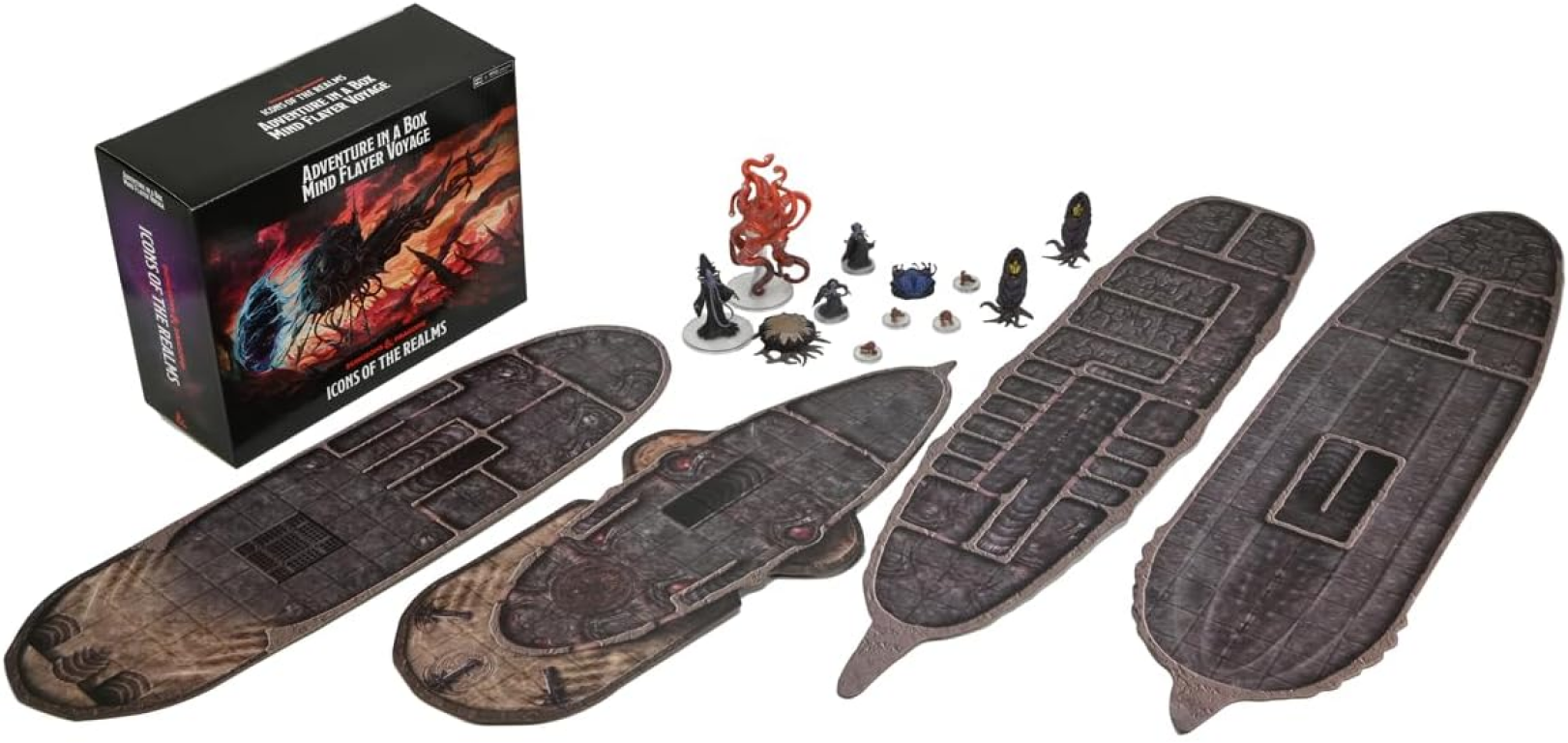 Dungeons & Dragons Icons Adventure in a Box: Mind Flayer Voyage partes