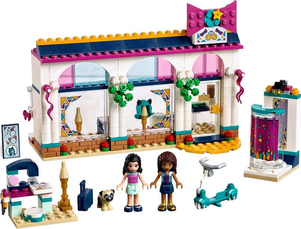 LEGO® Friends La boutique d'accessoires d'Andrea composants